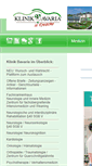 Mobile Screenshot of klinik-bavaria.de